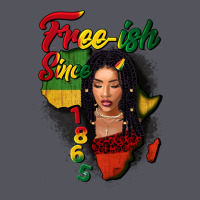 Free-ish Since 1865 Black Woman Vintage Hoodie | Teevron