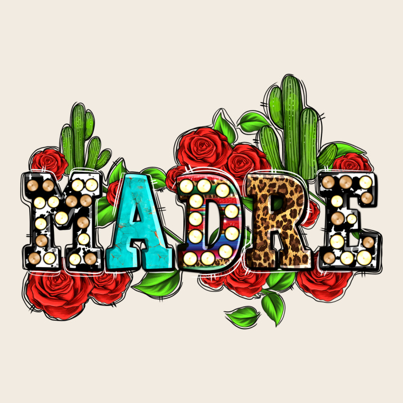 Madre With Roses And Cactus Premium Sweatshirt by AdoDesignShop | Teevron