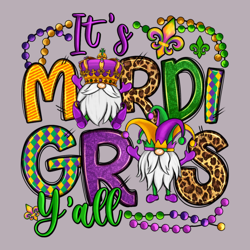 It's Mardi Gras Y'all Gnomes Vintage Tee by OliviaCreatesArt | Teevron