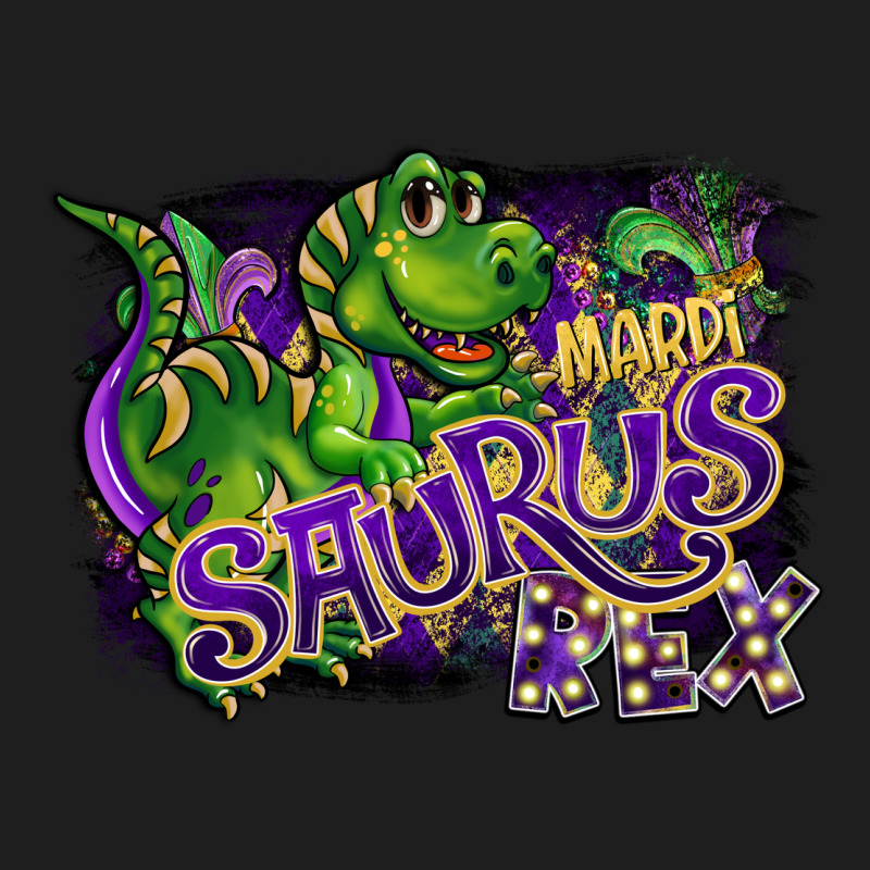 Mardi Saurus Rex Classic Tee by CowGirlArtShop | Teevron