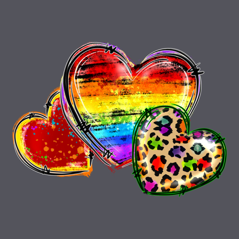 Pride Hearts Vintage Hoodie by FaDigitalArtStudio | Teevron
