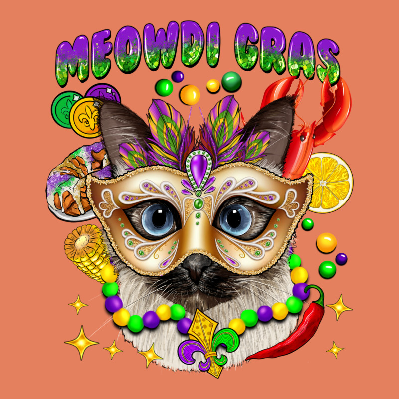 Meowdi Gras Mardi Gras Cat Classic Tee by CowGirlArtShop | Teevron