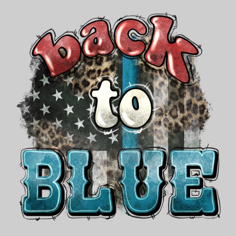 Back To Blue 4th Of July Premium Tee by HowdyJamesFarm | Teevron