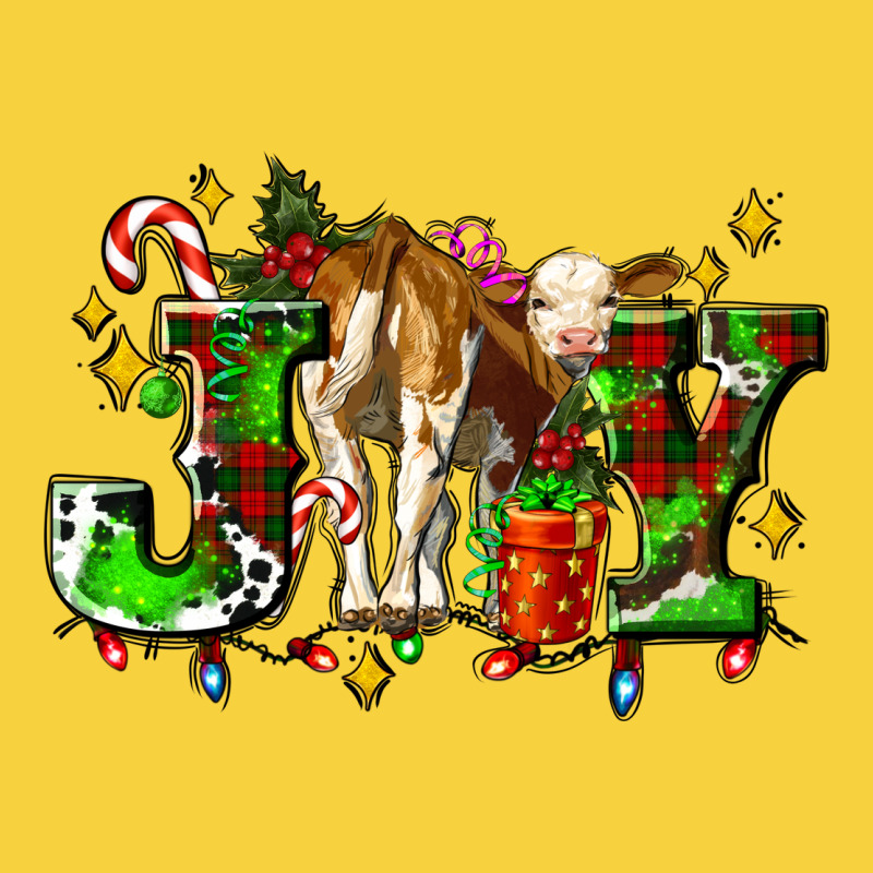 Joy With Baby Cow And Christmas Gifts Mistletoe Premium Sweatshirt by AdoDesignShop | Teevron