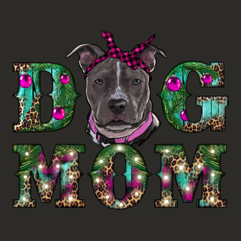 Christmas Dog Mom Pitbull Heavy Core Tee by RanaPortraitStore | Teevron