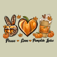 Peace Love Pumpkin Spice Heavy Core Tee | Teevron