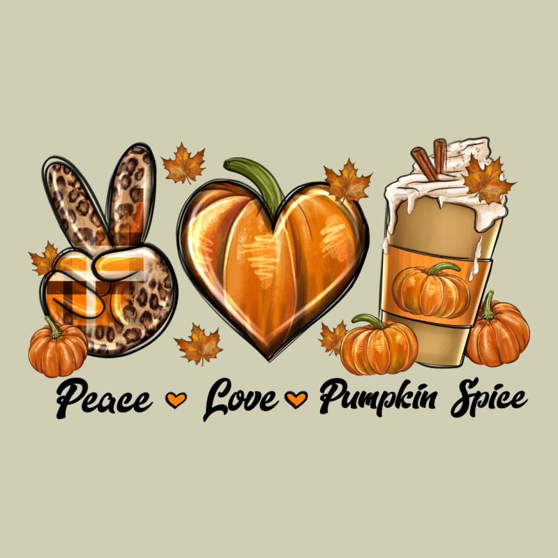 Peace Love Pumpkin Spice Heavy Core Tee by texasbilliewilder | Teevron