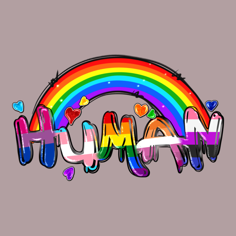 Human Pride Vintage Hoodie by FaDigitalArtStudio | Teevron