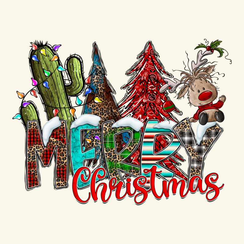 Merry Christmas Premium Hoodie by CowhideDigitalArt | Teevron