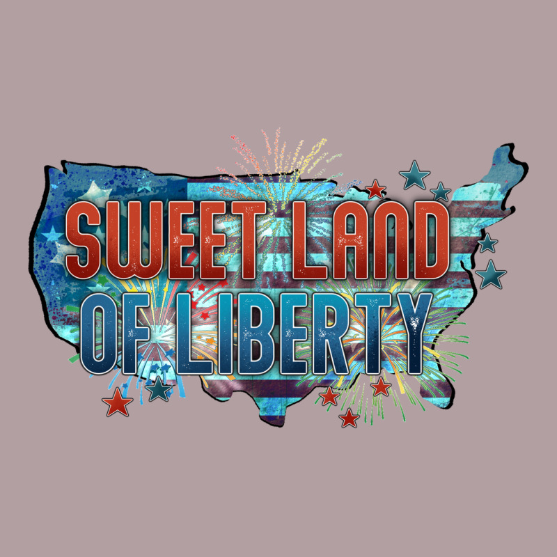Sweet Land Of Liberty Vintage Hoodie by FaDigitalArtStudio | Teevron