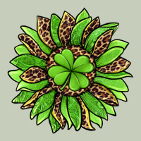 Lucky Leopard St Patricks Sunflower Classic Tee | Teevron