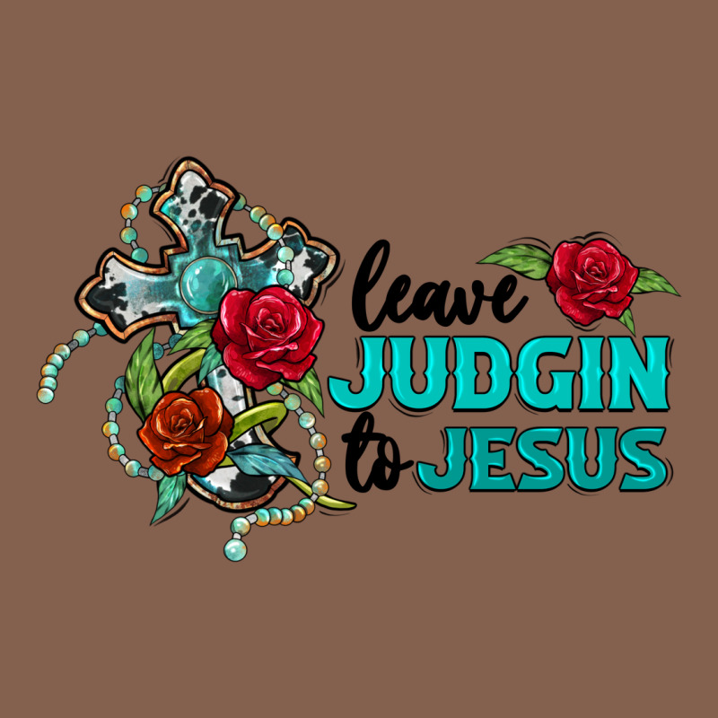 Leave Judgin To Jesus Zipper Hoodie by BarkalooDesign | Teevron