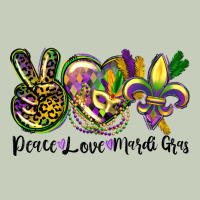 Peace Love Mardi Gras Classic Tee | Teevron