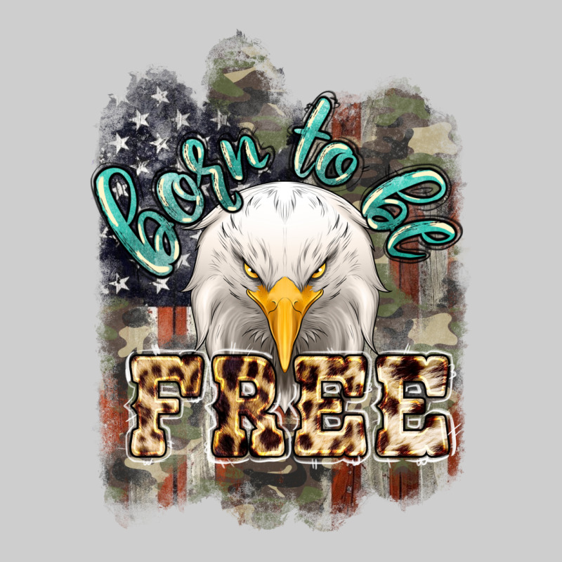 Born To Be Free 4th Of July Premium Tee by HowdyJamesFarm | Teevron