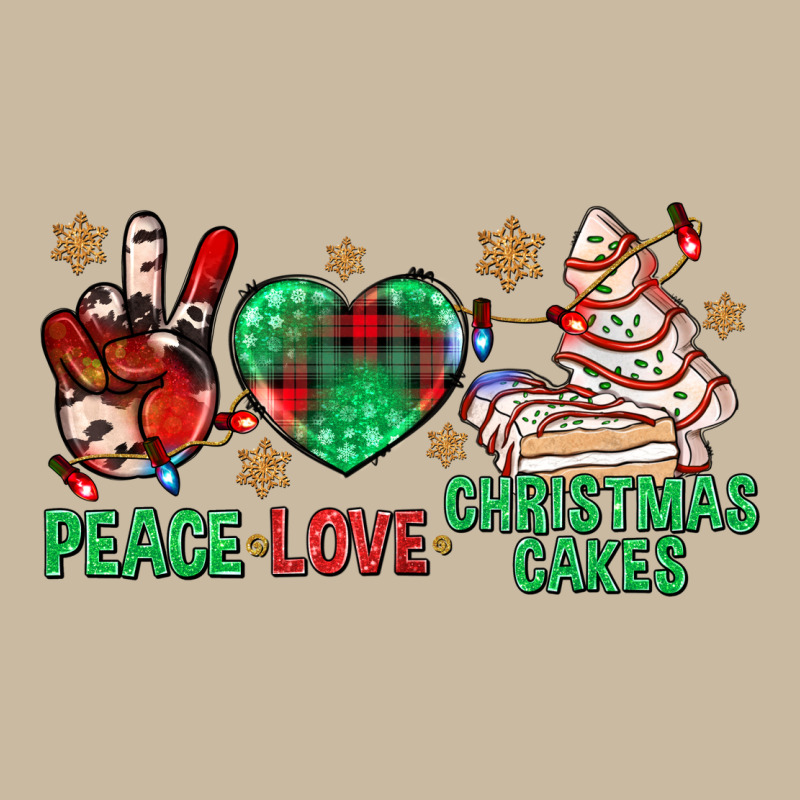 Peace Love Christmas Cakes Bbs Long Sleeve Tee by BundleAndBundleShop | Teevron