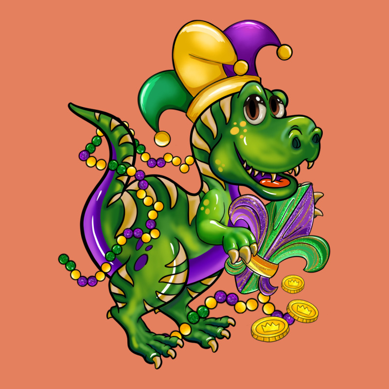 Mardi Gras Trex Classic Tee by CowGirlArtShop | Teevron