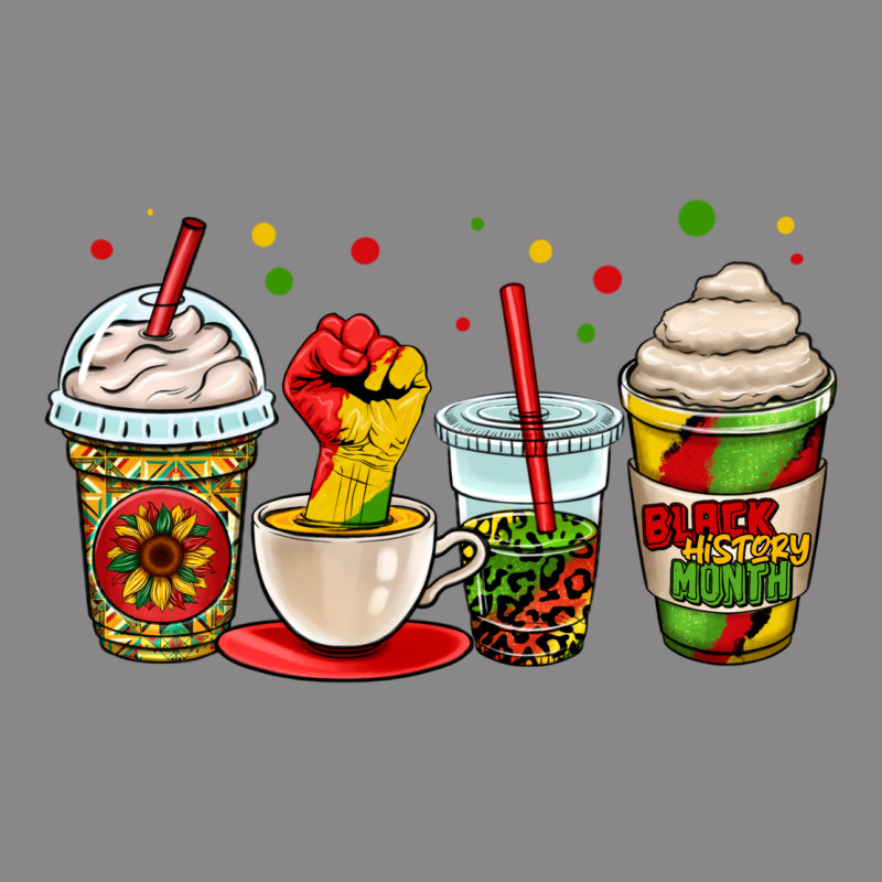 Juneteenth Bhm Coffee Cups Vintage Tee by OliviaCreatesArt | Teevron