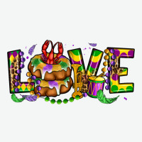 Mardi Gras Love Urban Heavy Tee | Teevron
