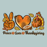 Peace Love Thanksgiving Heavy Core Tee | Teevron