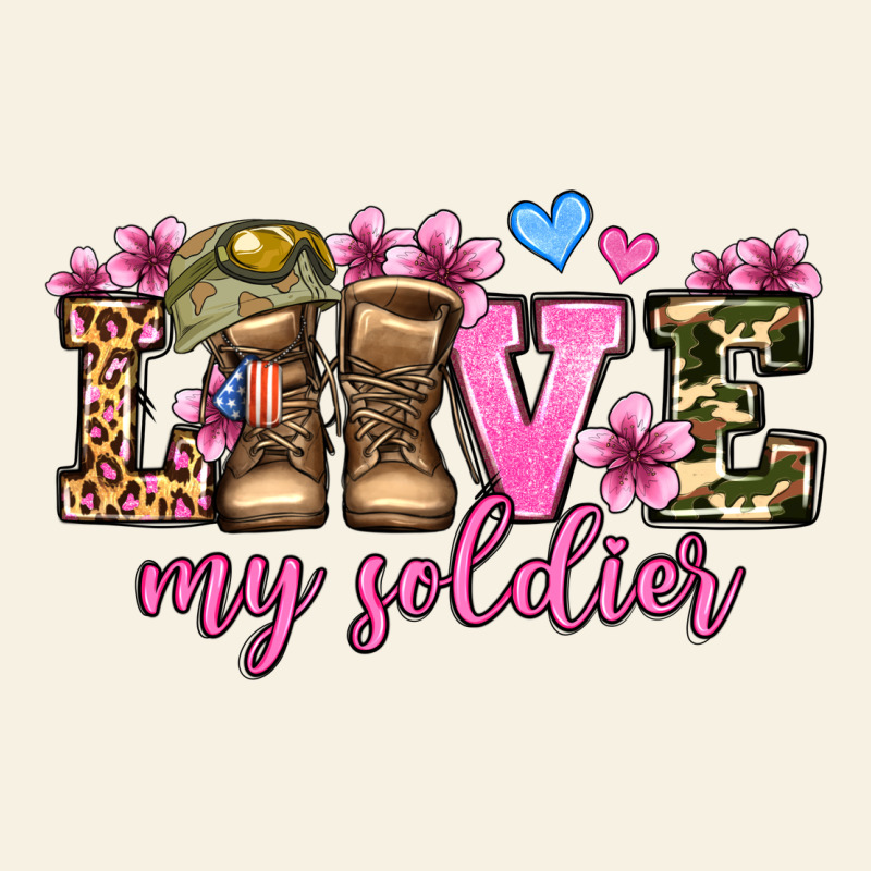 Love My Soldier Olivia Vintage Tee by OliviaCreatesArt | Teevron