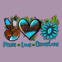 Peace Love  Gemstone Heavyweight Hoodie | Teevron