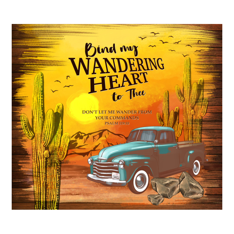 Bind My Wandering Heart To Thee Premium Tee by TumblerDesignByShophia | Teevron