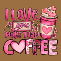 I Love You More Than Coffee Valentines Day Vintage Tee | Teevron