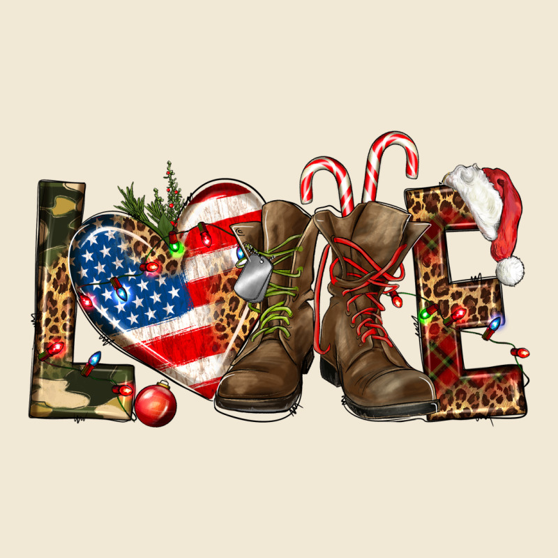 Army Christmas Love 4th Of July Premium Tee by HowdyJamesFarm | Teevron
