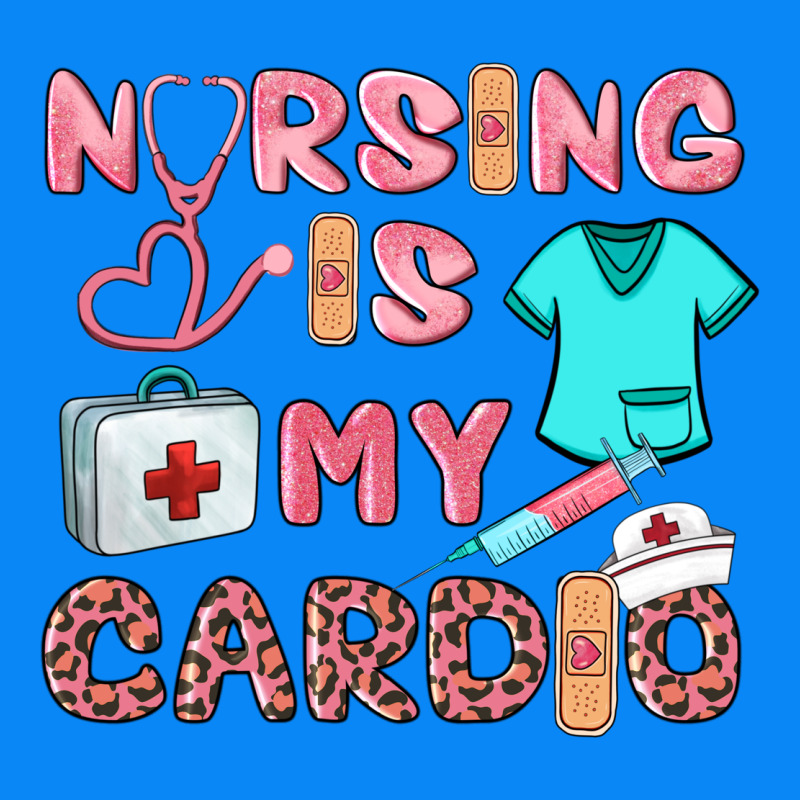 Nursing Is My Cardio Zipper Hoodie by BarkalooDesign | Teevron