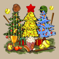 Christmas With Softball Trees Bbs Long Sleeve Tee | Teevron