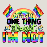 Let's Get One Thing Straight I'm Not Pride Lgbtq+ Heavy Core Tee | Teevron