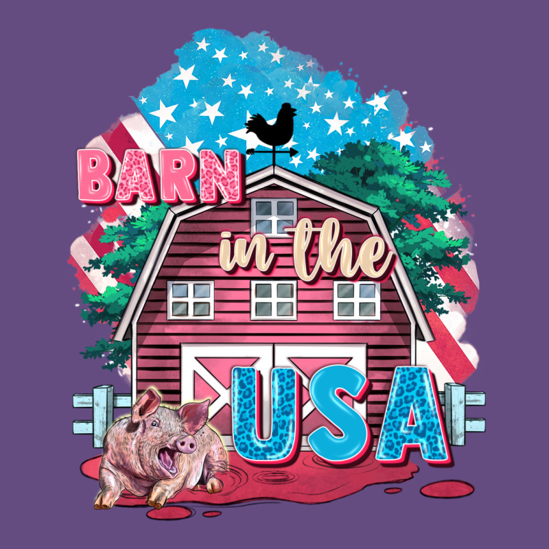 Barn In The Usa Vintage Hoodie by FaDigitalArtStudio | Teevron