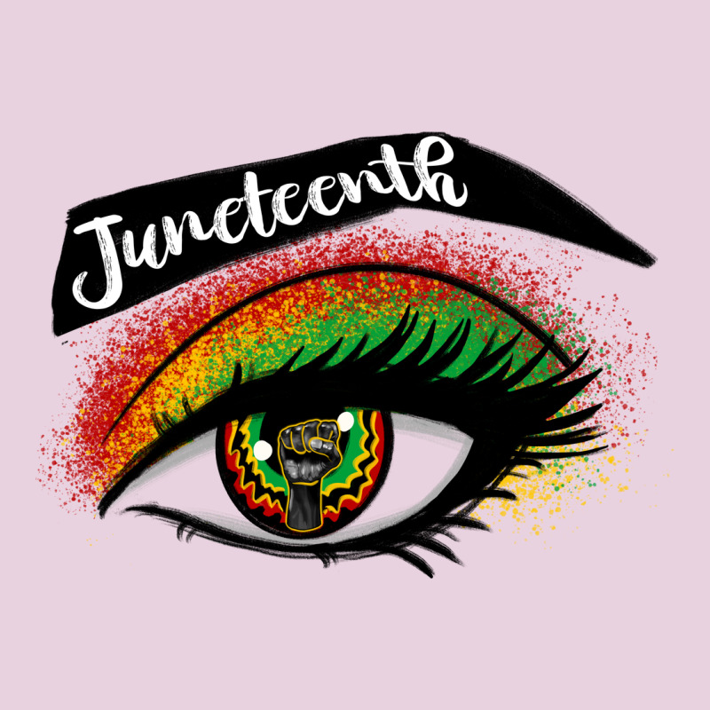 Juneteenth Eyelash Cowgirl Ladies Tee by CowGirlArtShop | Teevron