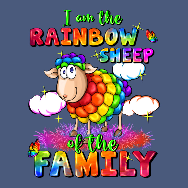 I Am The Rainbow Sheep Of The Family Vintage Hoodie by FaDigitalArtStudio | Teevron