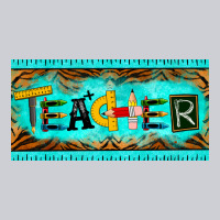 Teacher License Plate Heavyweight Sweatshirt | Teevron