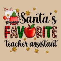 Santa's Favorite Teacher Assistant Heavyweight Hoodie | Teevron