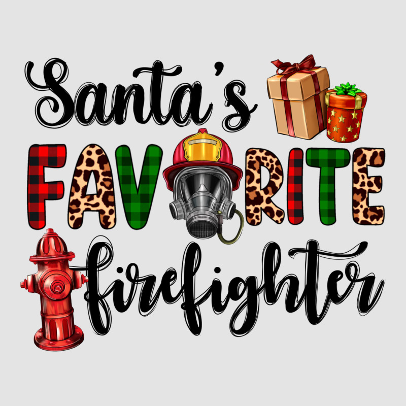 Santa's Favorite Firefighter Premium Sweatshirt by AdoDesignShop | Teevron