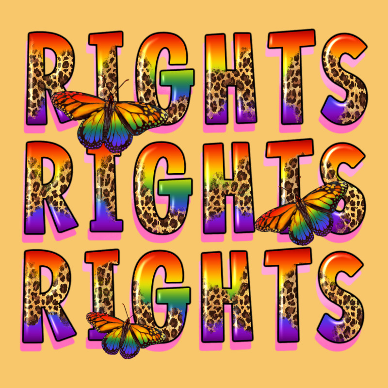 Rights Rights Rights Pride Vintage Hoodie by FaDigitalArtStudio | Teevron
