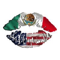 Mexico Usa Lips Premium Tee | Teevron