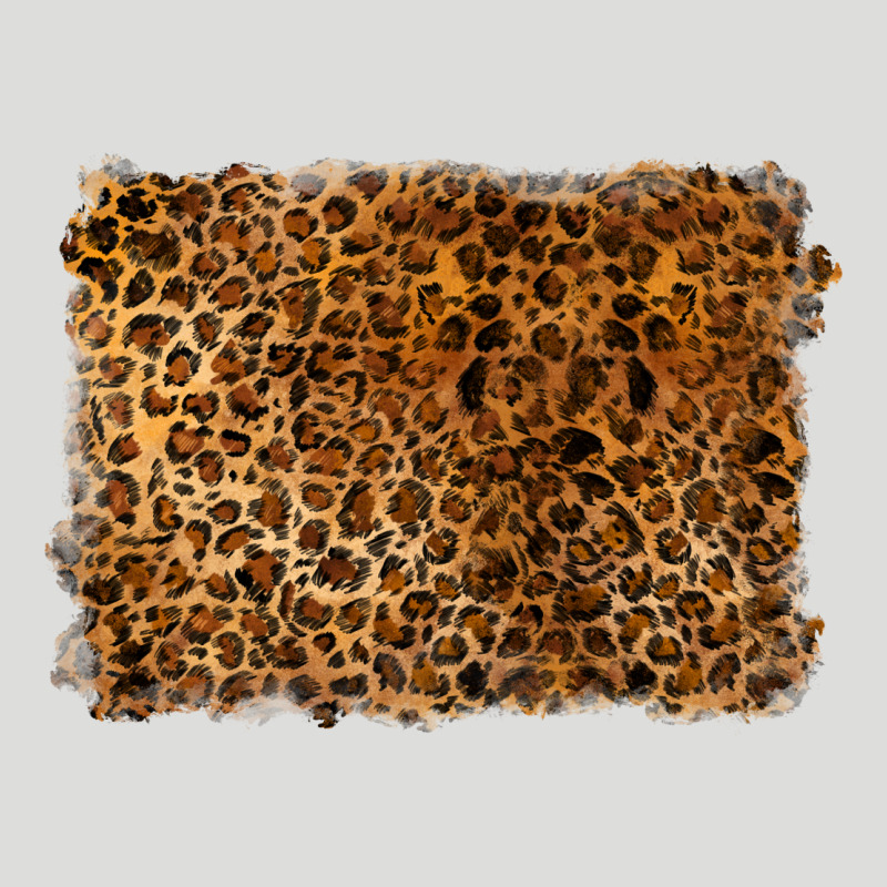 Handdrawn Leopard Pattern Zipper Hoodie by BarkalooDesign | Teevron