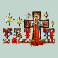 Faith Our Lady Of Guadalupe Cross Zipper Hoodie | Teevron