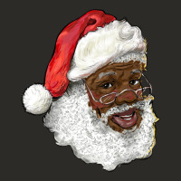 African American Santa Heavy Core Tee | Teevron