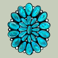 Turquoise Gemstone Jewelny Long Sleeve Tee | Teevron