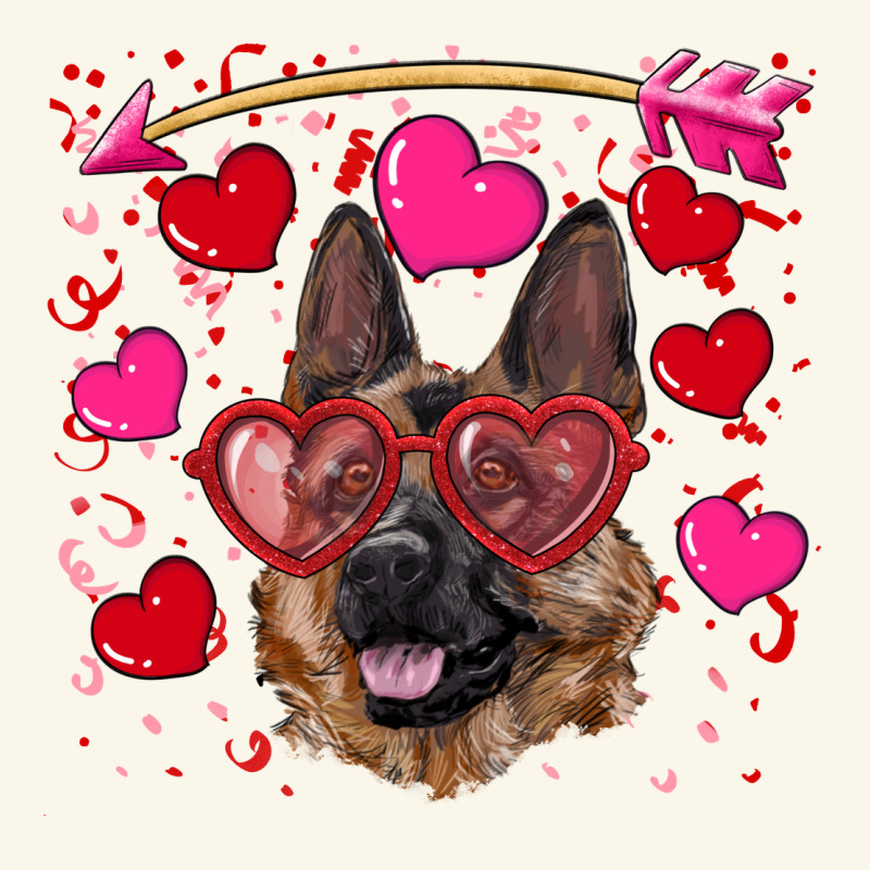 Valentine's German Shepherd Premium Hoodie by RanaPortraitStore | Teevron