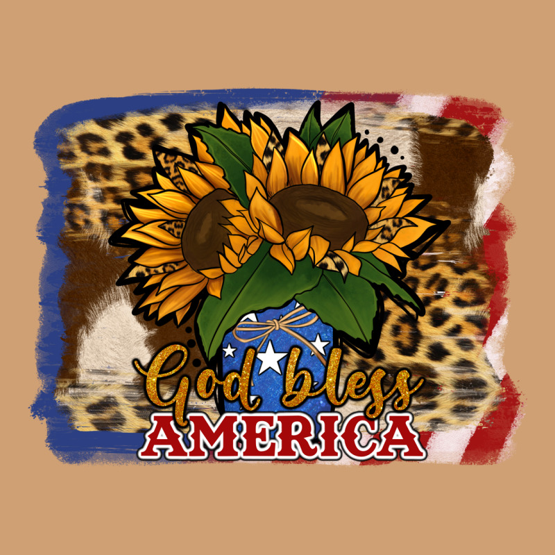 Patriotic Sunflower God Bless America Vintage Tee by Jasminsmagicworld | Teevron