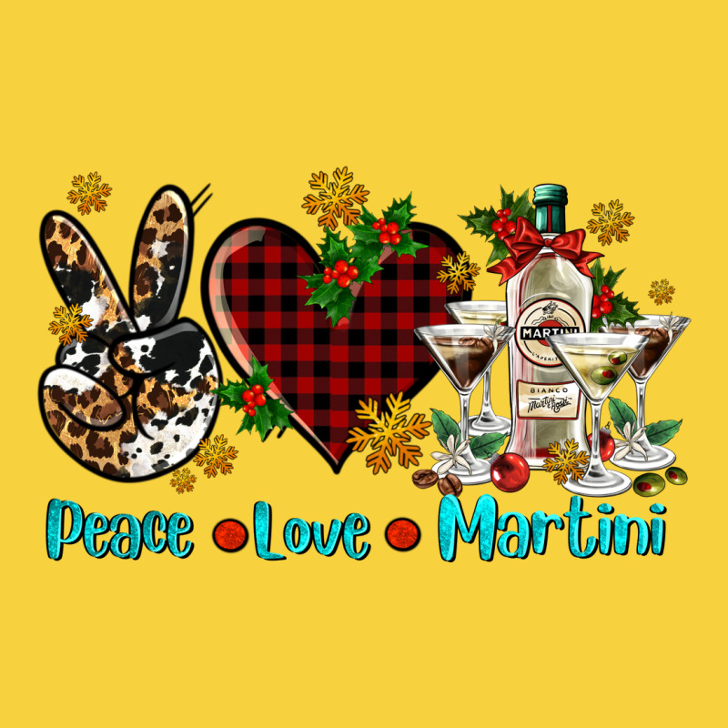 Peace Love Martini Premium Sweatshirt by AdoDesignShop | Teevron