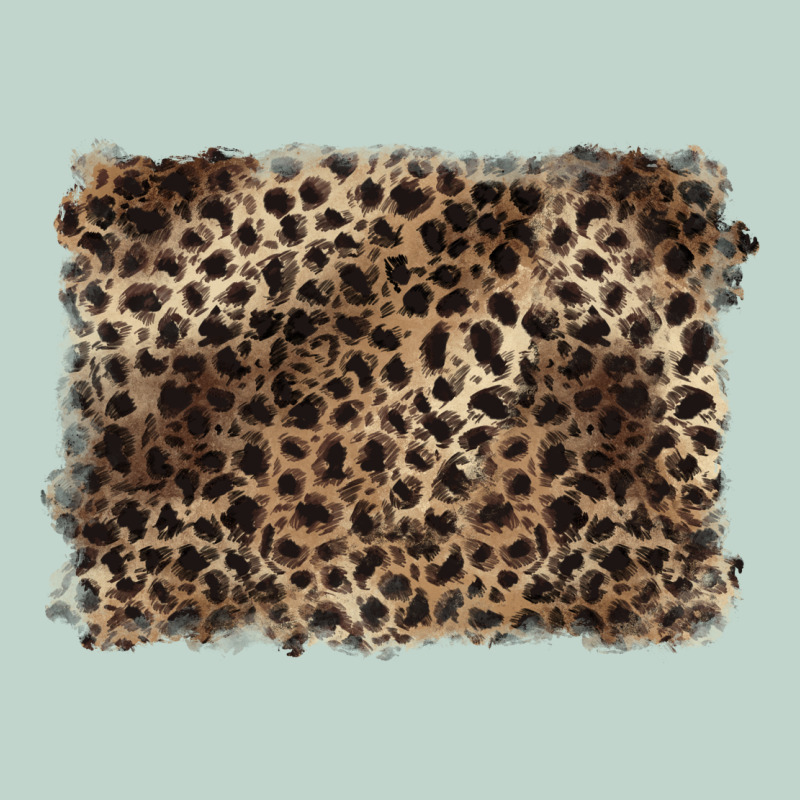 Handdrawn Leopard Pattern Brown Zipper Hoodie by BarkalooDesign | Teevron