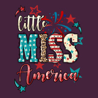 Little Miss America 4th Of July Premium Tee | Teevron
