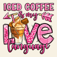 Iced Coffee Is My Love Language Vintage Tee | Teevron