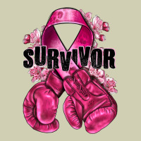 Survivor Breast Cancer With Boxing Gloves Heavy Core Tee | Teevron